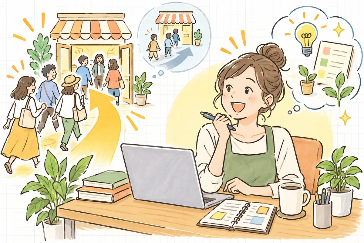 無駄なクリックが減って、同じ予算でより多くの見込み客が店に入ってくるようになり、手応えを感じて前を向くショップ担当者