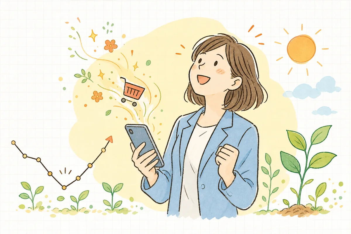 弱点だったデバイスの取りこぼしを直し、売れ方が改善して前を向くEC担当者