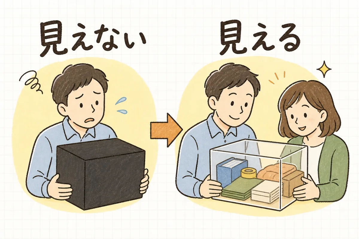 安さで選んで空回りした選び方と、中身の見える相手を選んで成果が出た選び方の対比図