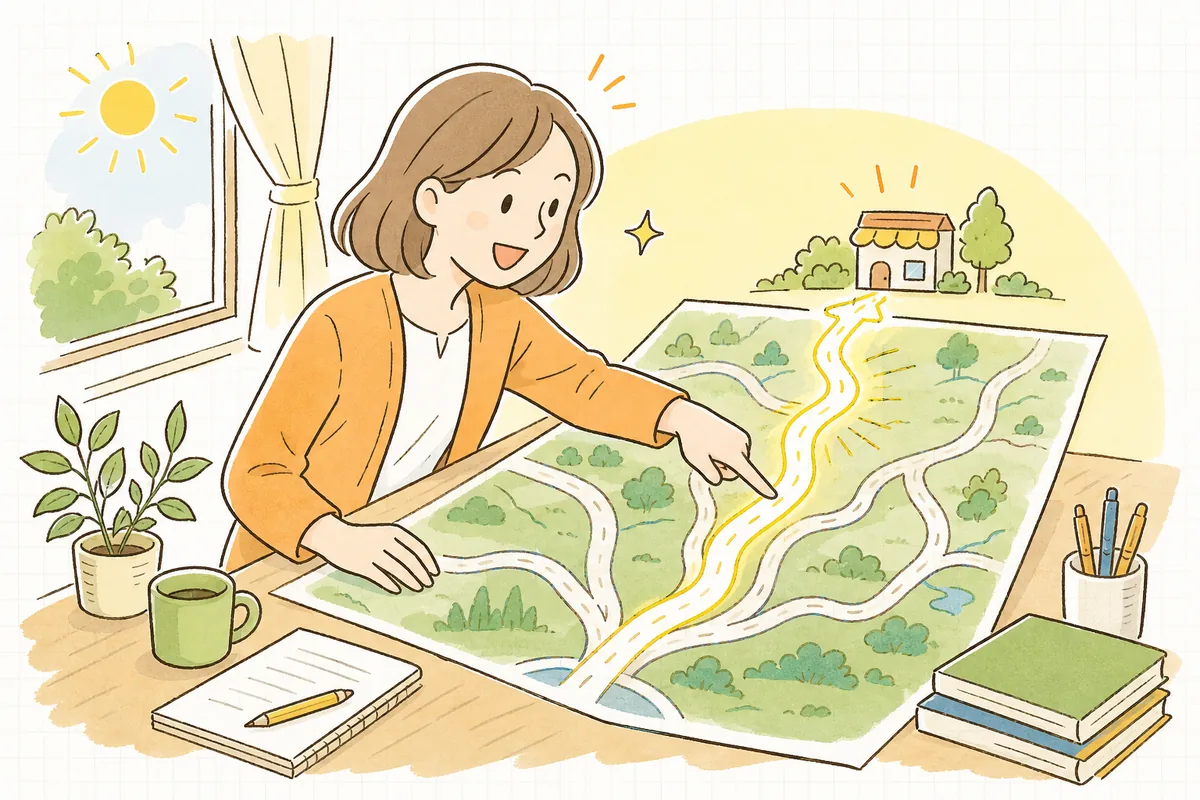 お客さんの来た道が地図の上ではっきり見えて、「次はここを伸ばそう」と前向きに次の一手を決めたEC担当者の情景