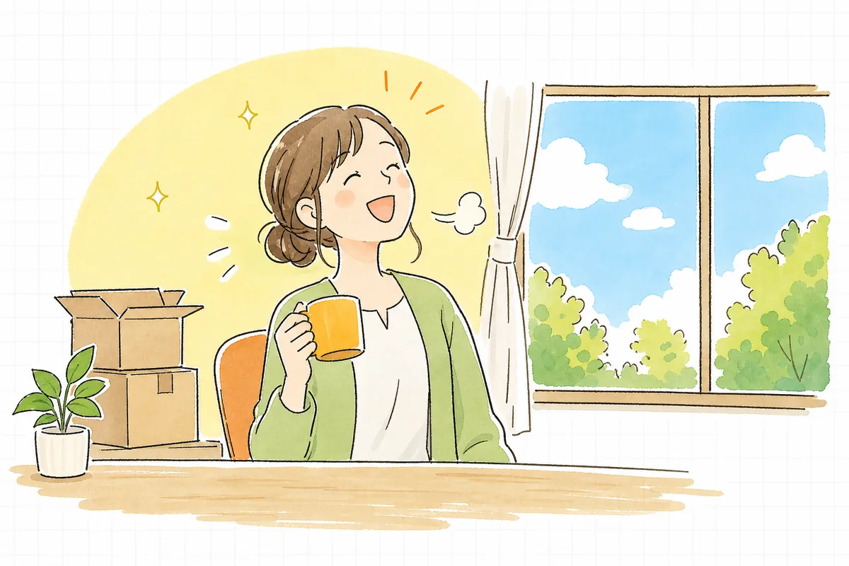 集めた離反理由をもとに改善を一つ実行し、お客さんが戻ってきた手応えに笑顔を見せるEC担当者