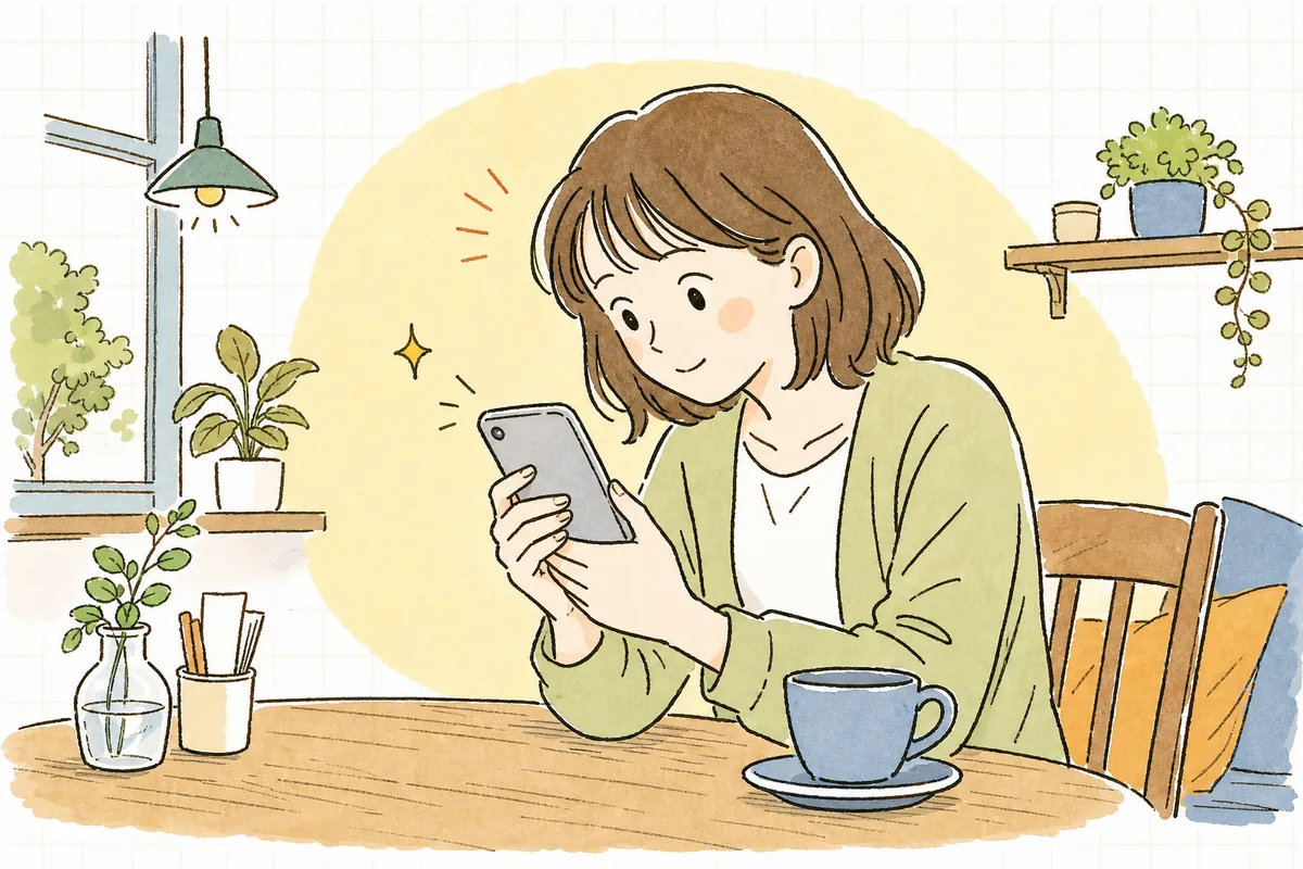 商品ページに並んだお客さんの声(星やコメント)を見て、買うかどうかを判断しようとしている人